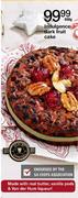 Indulgence Dark Fruit Cake-800g