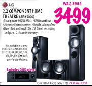 LG 2.2 Component Home Theatre (ARX5000)