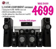 LG 5.2 HDMI Component (ARX8000)