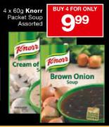 Knorr Packet Soup - 4 x 60gm