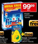 Finish Dishwasher Tablets - 56's
