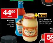 Nando's Sauce - 750ml Each