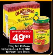 Old El Paso Salsa Sauce & 156gm Old El Paso Taco Shells