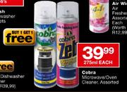 Cobra Microwave/Oven Cleaner - 275ml