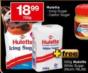 Hullets Icing Sugar/Castor Sugar - 750ml