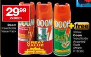 Doom Insecticide Value Pack - 2 x 300ml