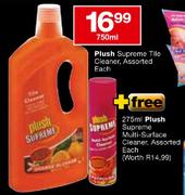 Plush Supreme Tile Cleaner - 750ml