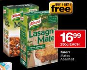 Knorr Mates - 250gm Each
