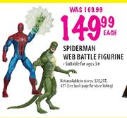 Spiderman Web Battle Figurine-Each