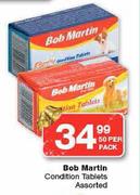 Bob Martin Condition Tablets Assorted-50 Per Pack 