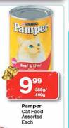 Pamper Cat Food Assorted-385g/400g Each