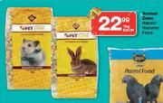 Animal Zone Rabbit/Hamster Food-1Kg Each 