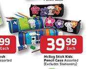 McBag Stick Kids Pencil Case Assorted-Each