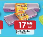 Penflex Rite Box Pencil Case-Each