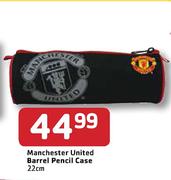 Manchester United Barrel Pencil Case-22cm