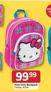 Hello Kitty Backpack Tartan-42cm 