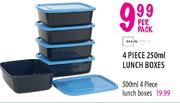 Lunch Boxes 4Piece 250Ml Per Pack