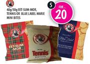 Eet-Sum-Mor,Tennis Or Blue Label Marie Mini Bites-5X40G/50G
