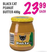 Black Cat Peanut Butter-400g Each
