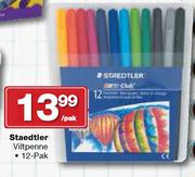 Staedtler Viltpenne-12-Pak