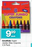 Innokids Super Jumbo Wax Crayons-8-Pack