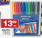 Staedtler Viltpenne 12 Pak-Per Pak