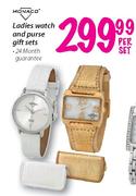 Monaco Ladies Watch And Purse Gift Sets-Per Set
