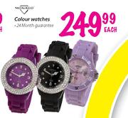 Monaco Colour Watches Each