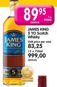 James King 5 Yo Scotch Whiskey-1x750ml