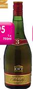 KWV 3 Yo Brandy-1x750ml