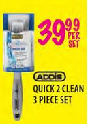 Addis Quick 2 Clean-3 Piece Per Set