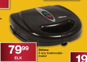 Ottimo 2-Sny Toebroodjie Maker