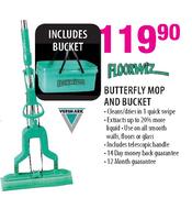 Floorwiz Butterfly Mop And Bucket