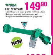 Gorilla 8 In 1 Spray Gun