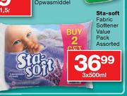 Sta-Soft Fabric Softener Value Pack Assorted-3x500ml
