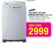Samsung White Top Load Washing Machine-13kg(WA13V513WIP)