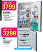 KIC Metallic Silver Bottom Freezer/Fridge-314Ltr(KBF634)