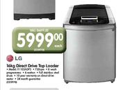 LG Direct Drive Top Loader(T1103ADPS)-16kg 