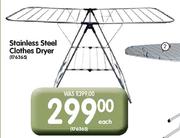 Stainless Steel Clothes Dryer-Each