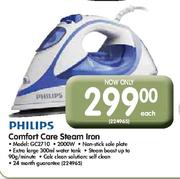 Philips Comfort Care Steam Iron (GC2710)-Each