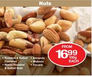 Nuts-100g Each