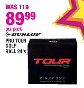Dunlop Pro Tour Golf Ball-24's Per Pack