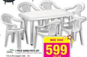 Sal 7 Piece Samba Patio Set Per Set