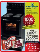Kelvinator 640 4 Plate Stove