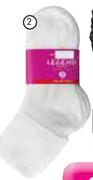 Legend Girls White School Hose -5 Pack