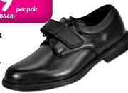 Toughees Platinum Girls Kate Velcro School Shoes