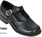 Toughees Girls One Bar School Shoes