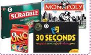 Monopoly Scrabble Each