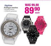 Digitime Anglogue Watches Each