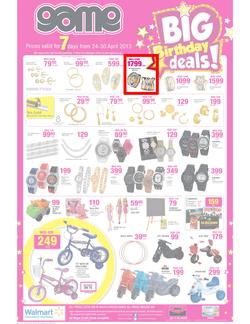 Game : Big Birthday Deals (24 Apr - 30 Apr 2013), page 16